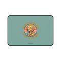 Golden Retriever Desk Mat — "Loyal to the Core" Retro Pet Mousepad