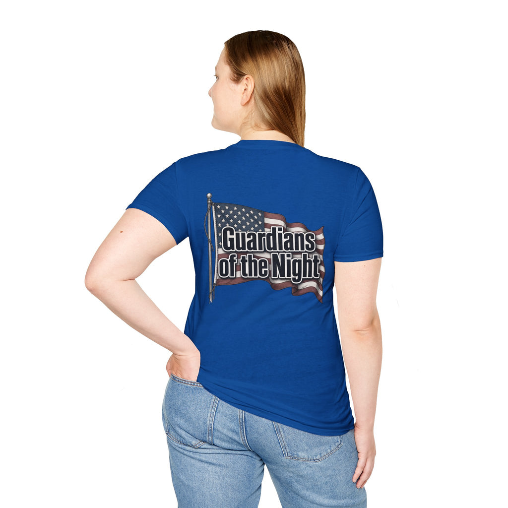 Guardians of the Night T-Shirt — Minimal Chest Text Tee