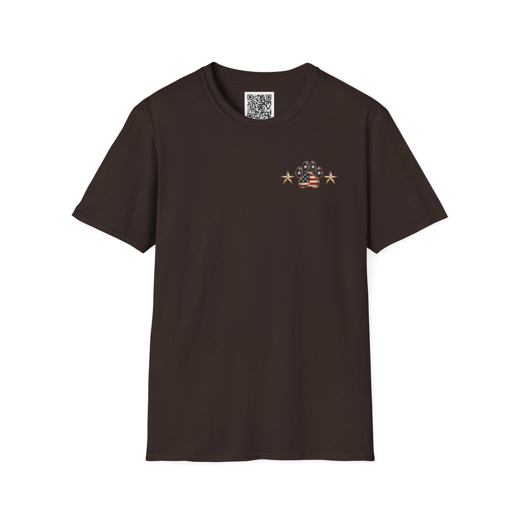 Guardian German Shepherd T-Shirt — Loyal & Free Patriotic K9 Tee
