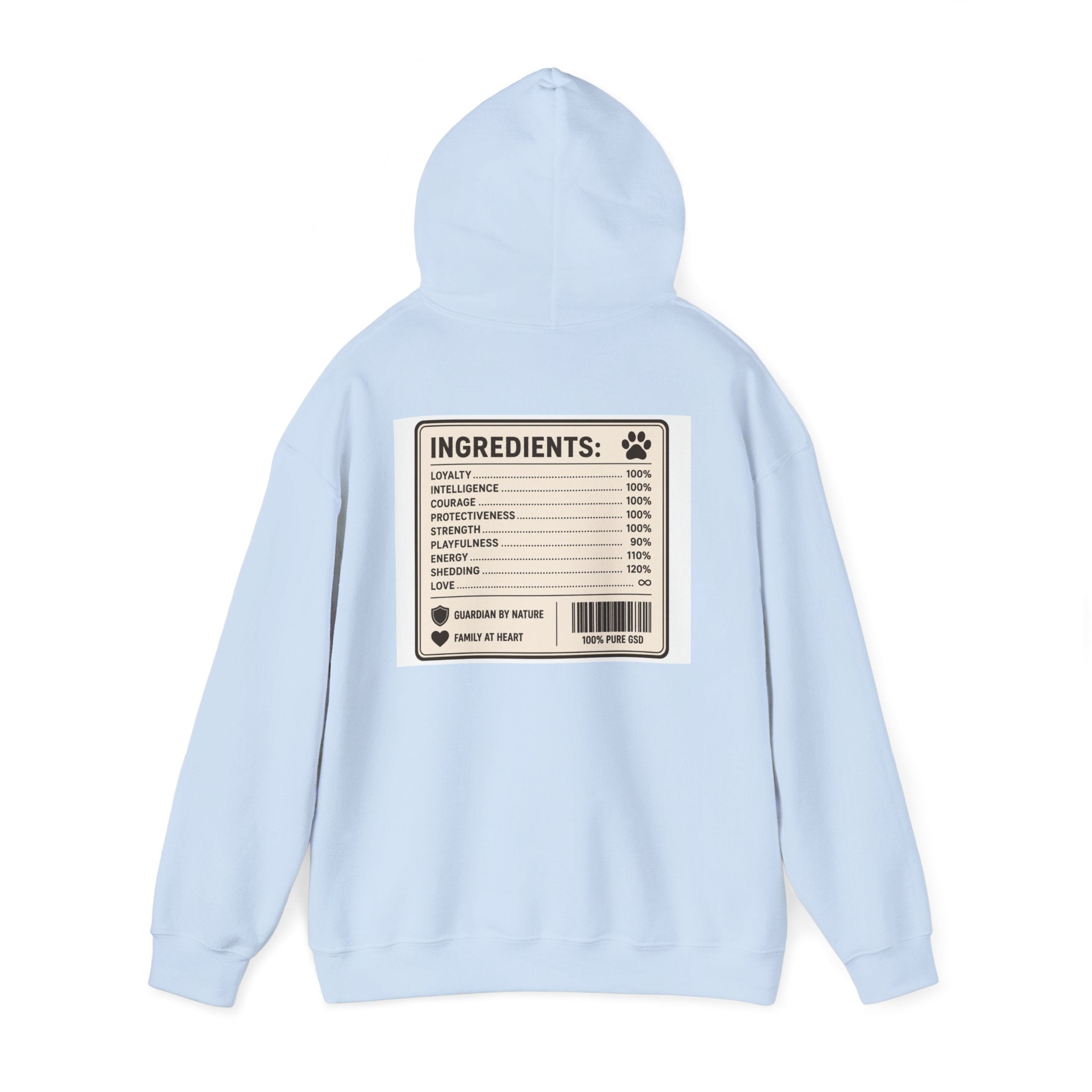 – "100% Pure" GSD Hoodie