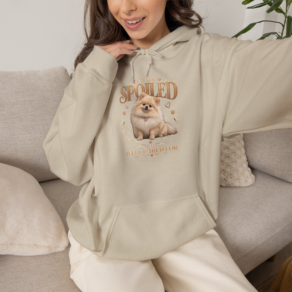Pomeranian “Spoiled & Well Cared For” Hoodie