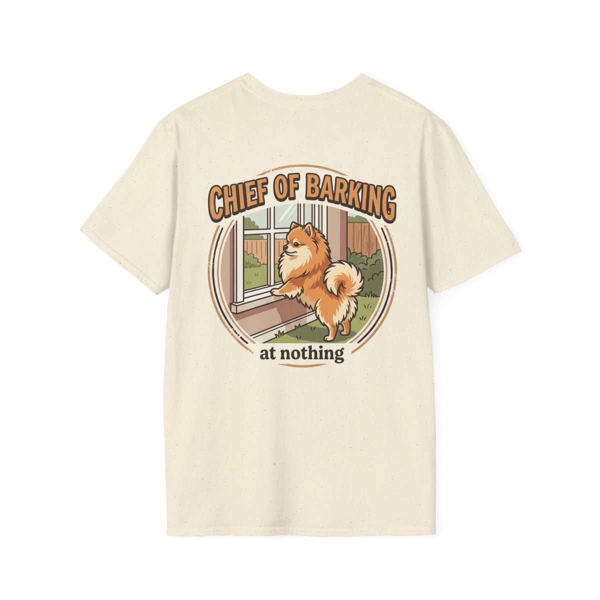 Pomeranian Chief of Barking T-Shirt