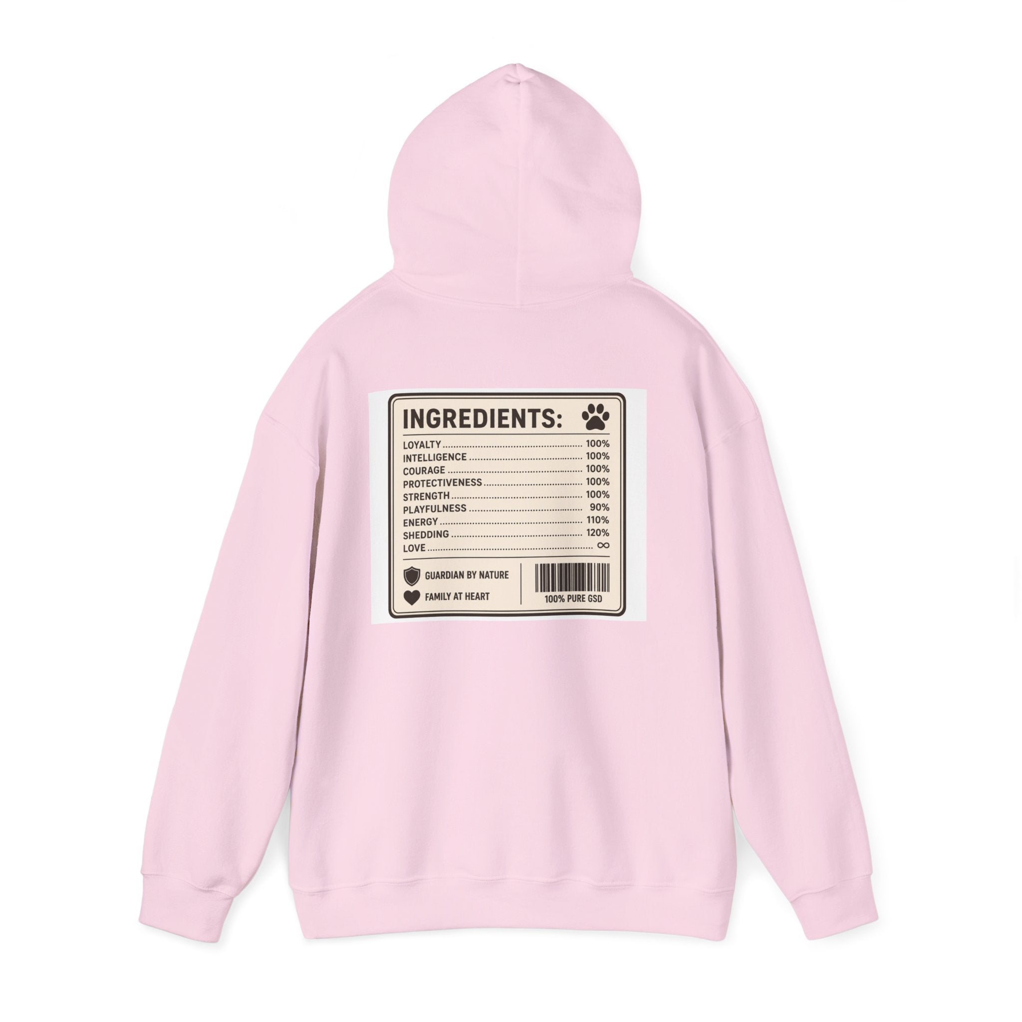 – "100% Pure" GSD Hoodie