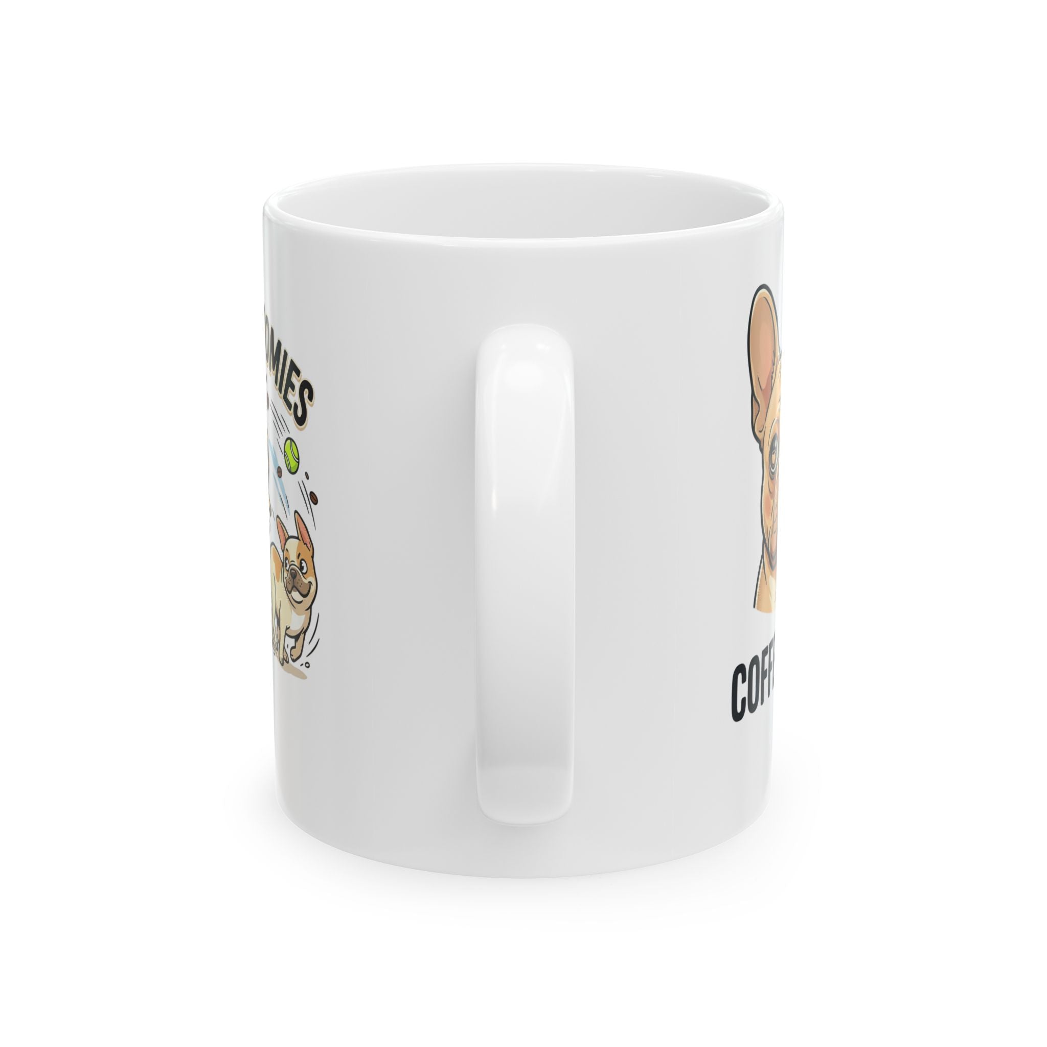 French Bulldog - "Coffee First" Coffee Mug, Funny Dog Lover Gift (11oz or 15oz)
