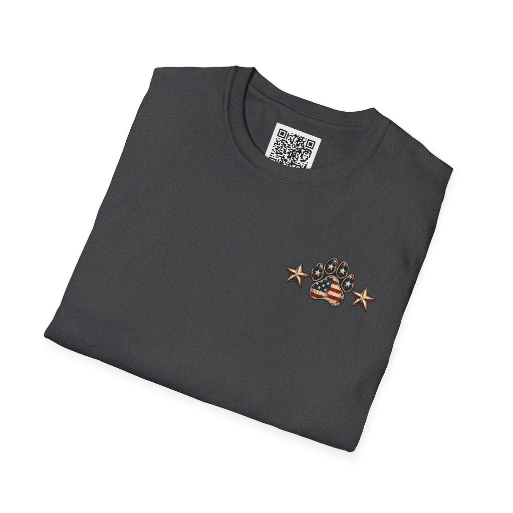 Guardian German Shepherd T-Shirt — Loyal & Free Patriotic K9 Tee