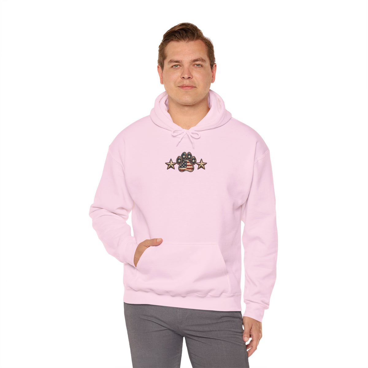 Guardian Loyal & Free Hoodie - Patriotic American Flag Eagle Design