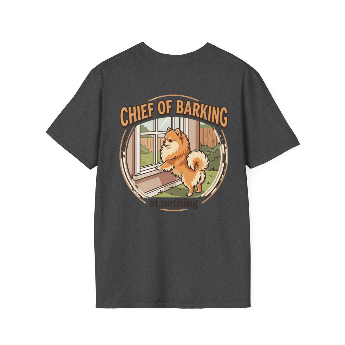Pomeranian Chief of Barking T-Shirt