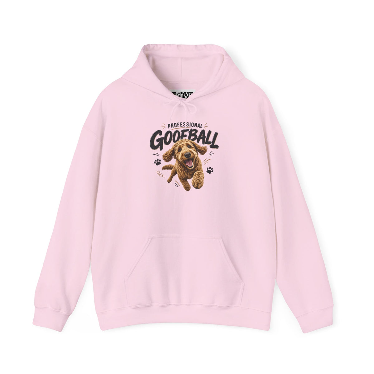 "Professional Goofball" Playful Dog Graphic Pullover