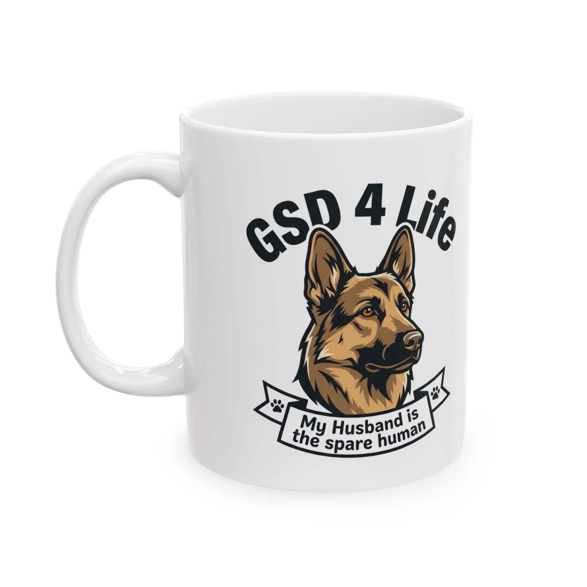 GSD 4 Life - Mug "Husband Spare" –  Coffee Mug (11oz/15oz)