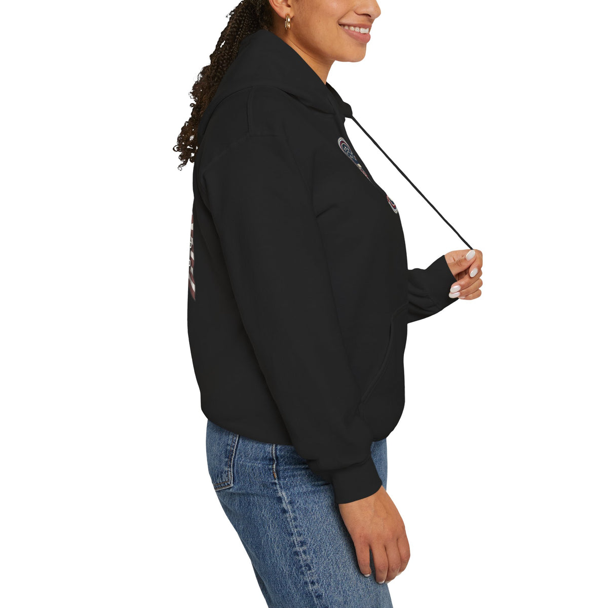 Guardians of the Night Hoodie – Patriotic American Flag Sweatshirt
