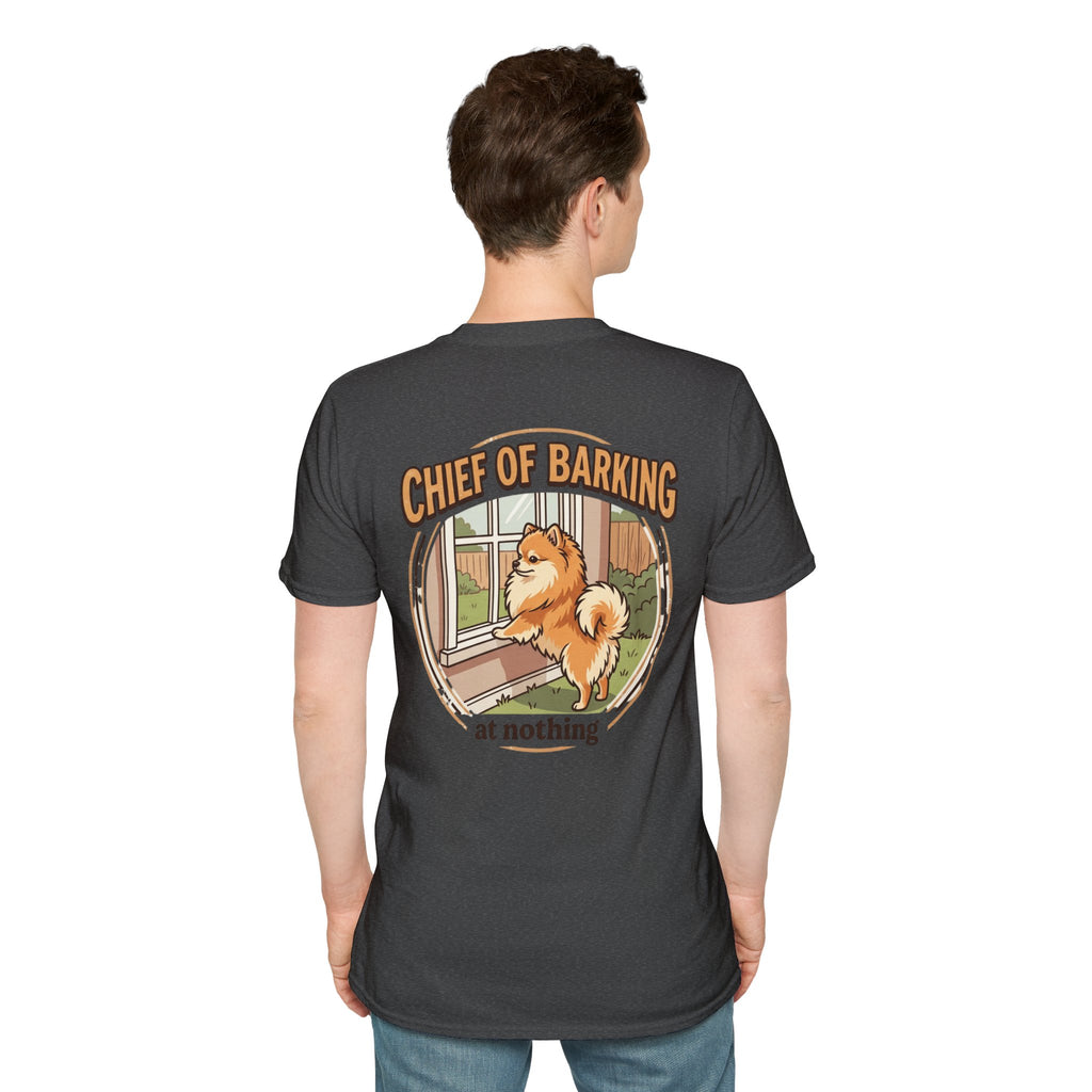 Pomeranian Chief of Barking T-Shirt