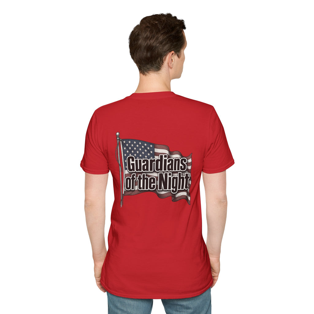 Guardians of the Night T-Shirt — Minimal Chest Text Tee