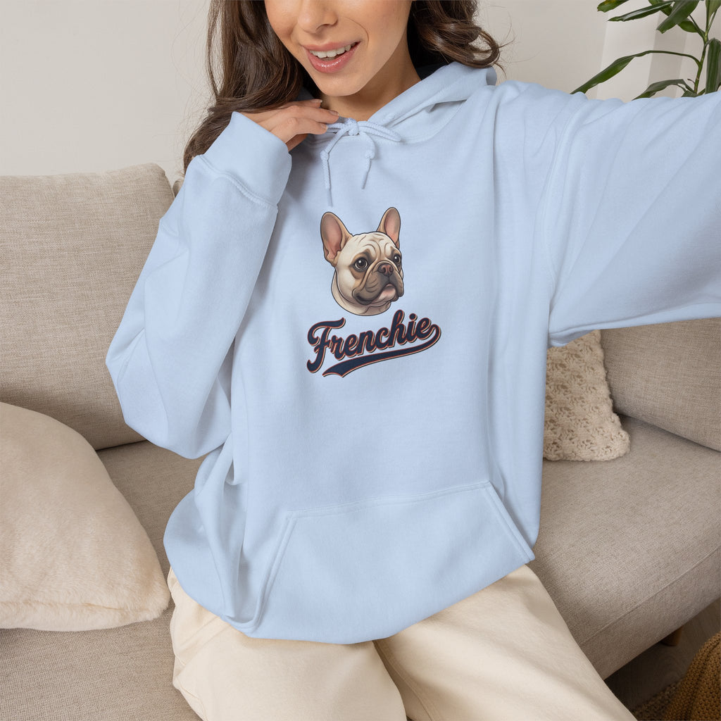 Frenchie Hoodie 90% Energy — Graphic Pullover