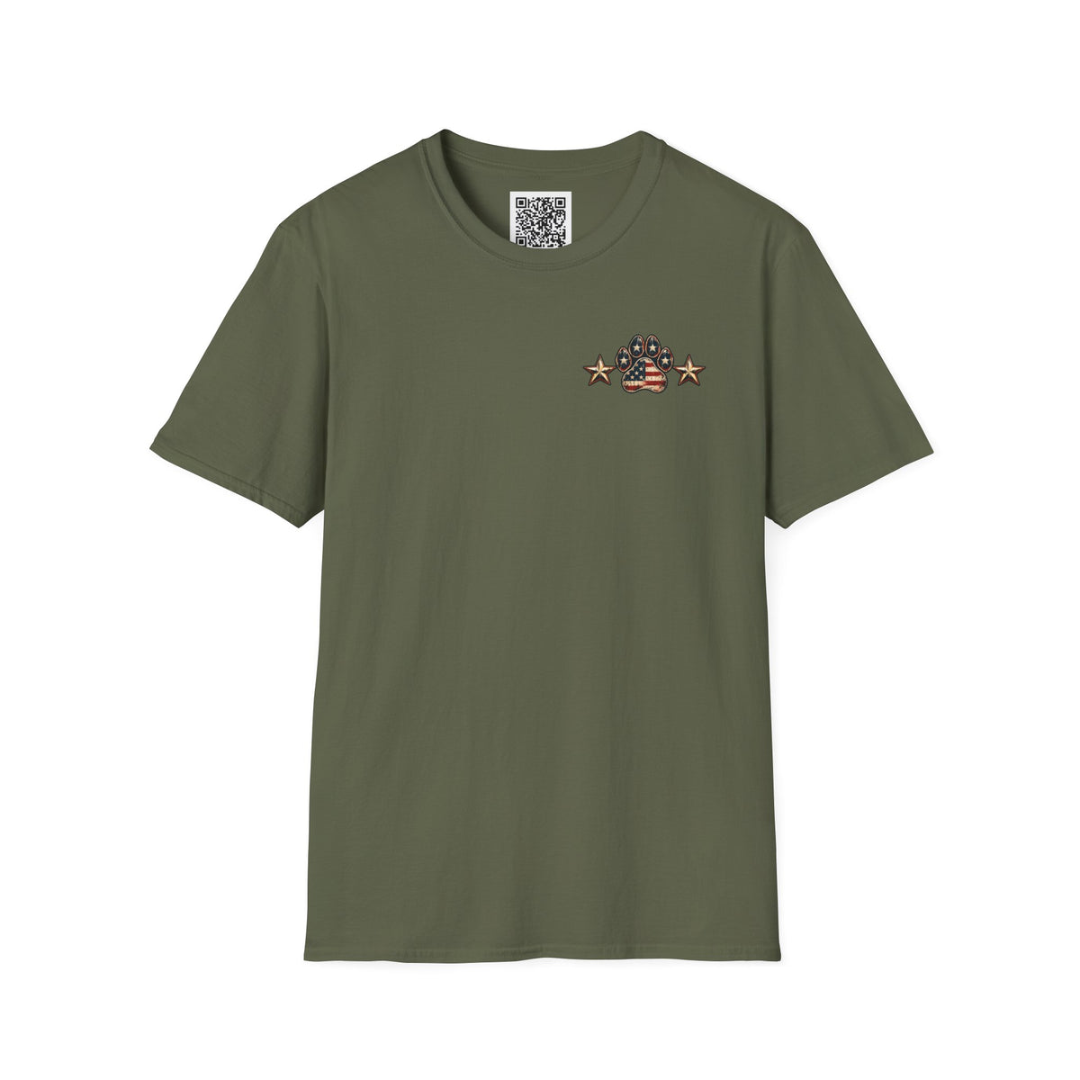 Guardian German Shepherd T-Shirt — Loyal & Free Patriotic K9 Tee