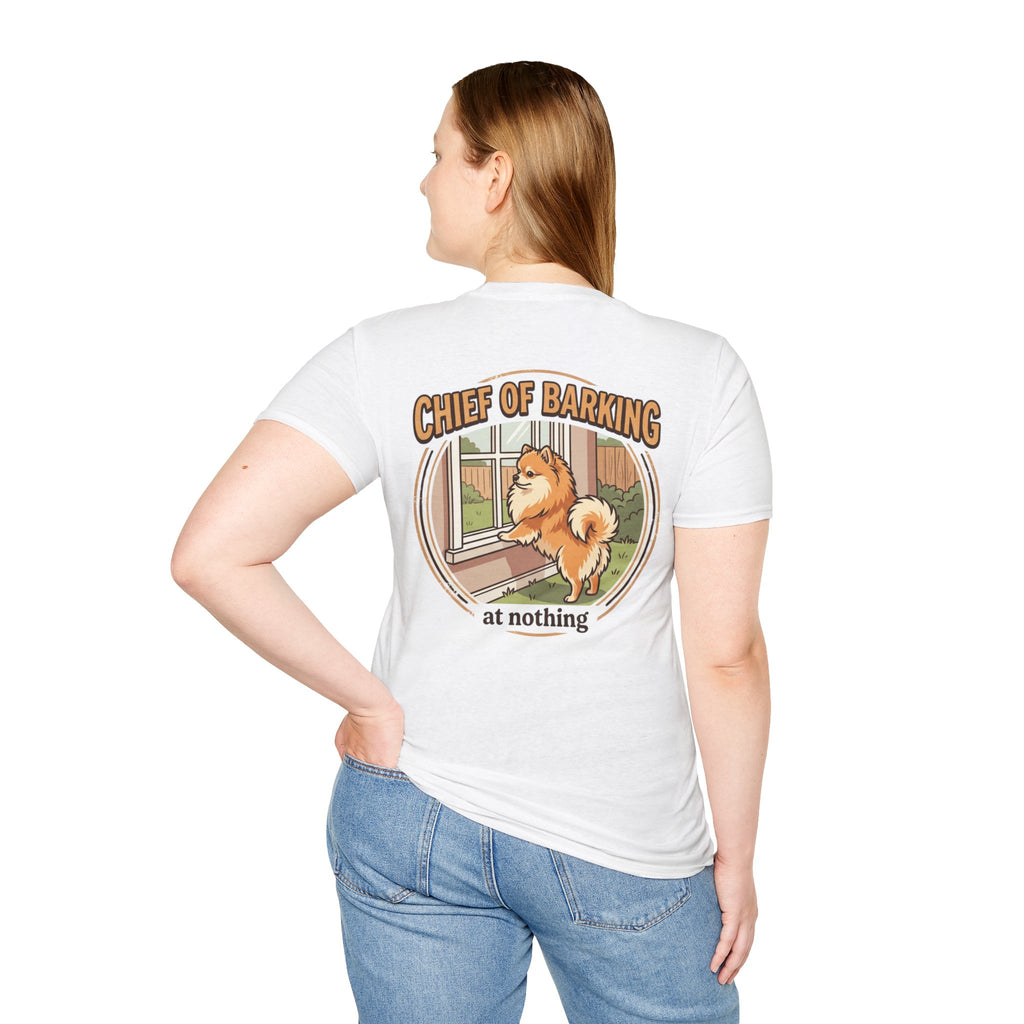 Pomeranian Chief of Barking T-Shirt