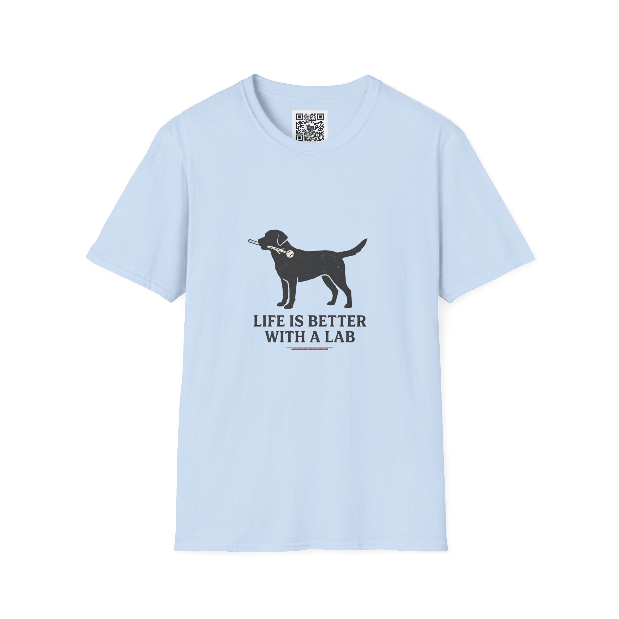 Lab Retriever T-Shirt — "Life Is Better With a Lab" Dog Lover Tee