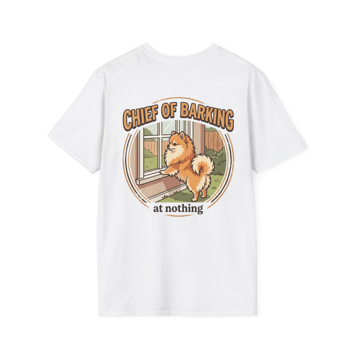 Pomeranian Chief of Barking T-Shirt