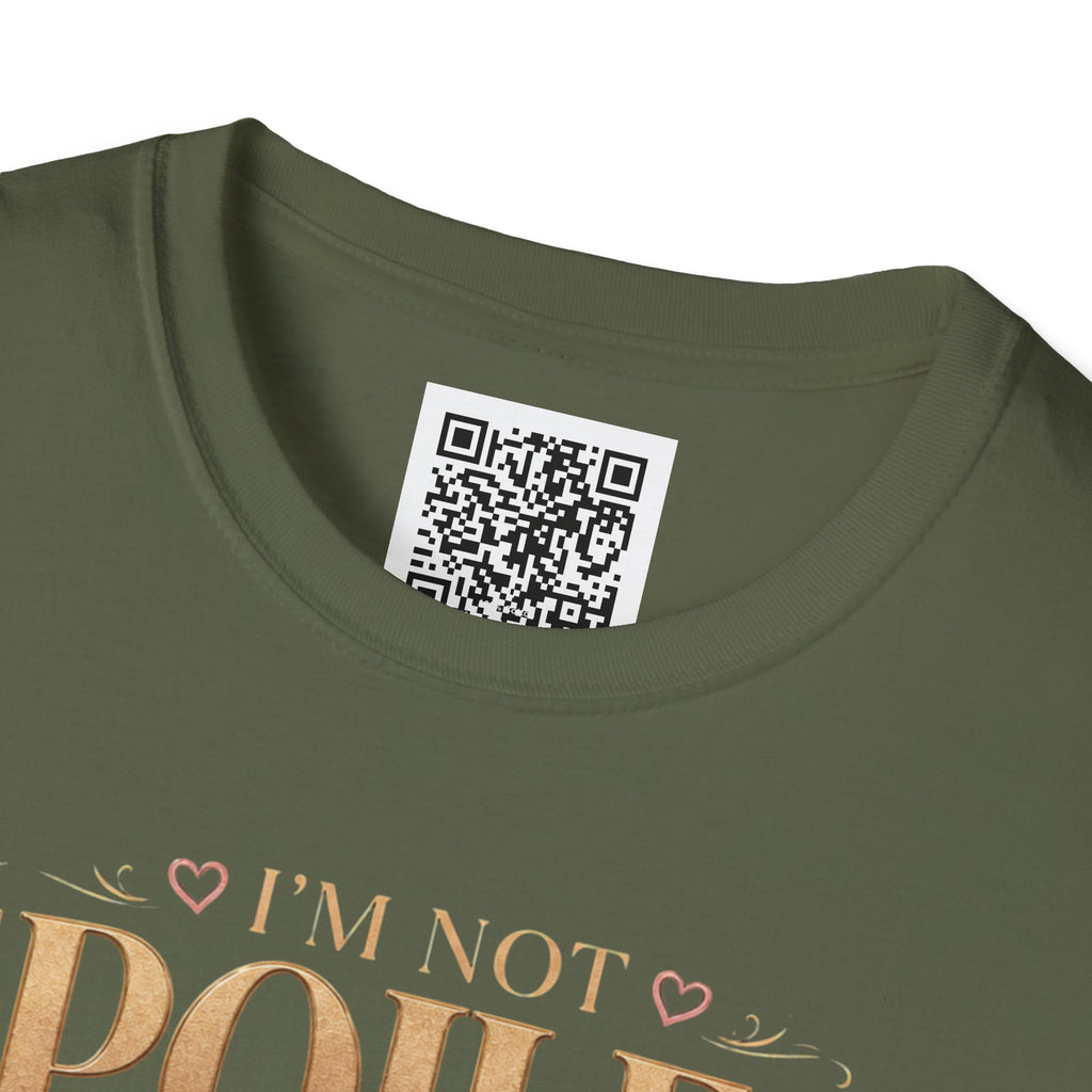 Pomeranian T-Shirt — "I'm Not Spoiled, I'm Well Cared For"