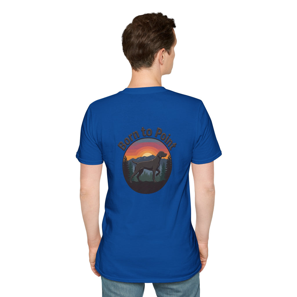 GSP Est. 1870s Born to Point Logo T-Shirt