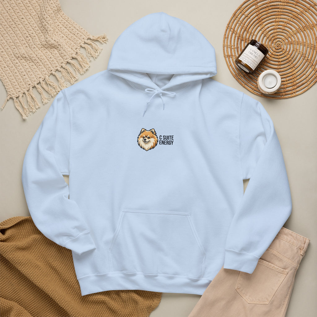 Pomeranian 'Chief of Barking at Nothing' Hoodie