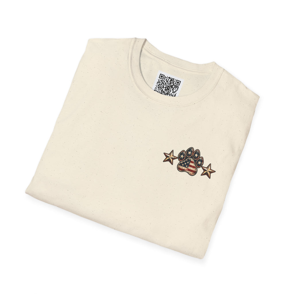 Guardian German Shepherd T-Shirt — Loyal & Free Patriotic K9 Tee