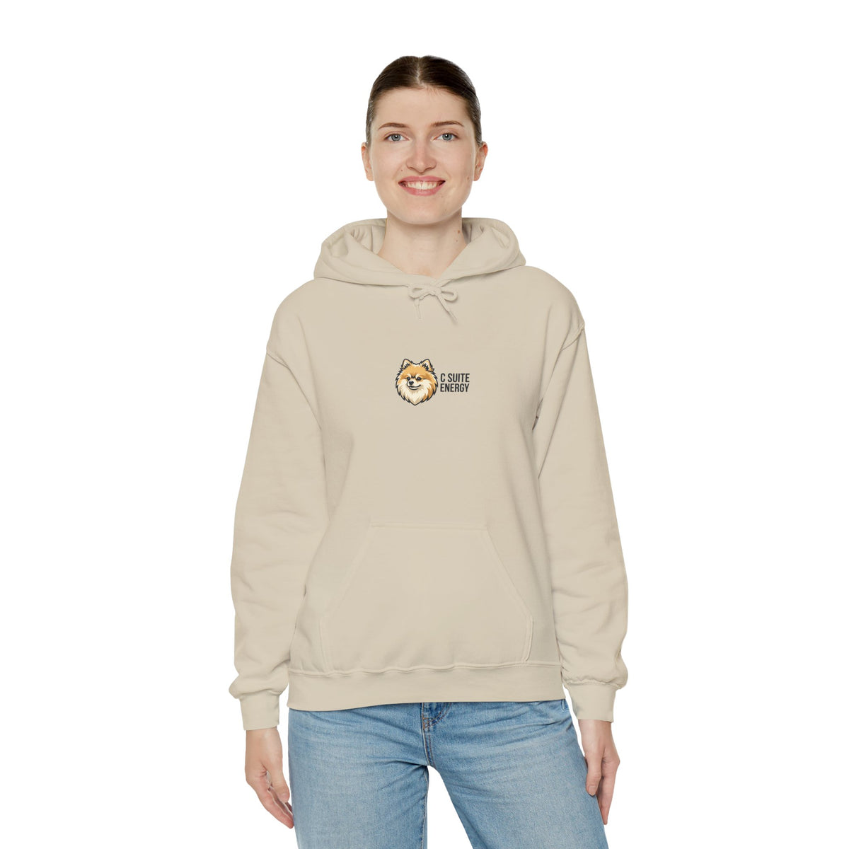 Pomeranian 'Chief of Barking at Nothing' Hoodie