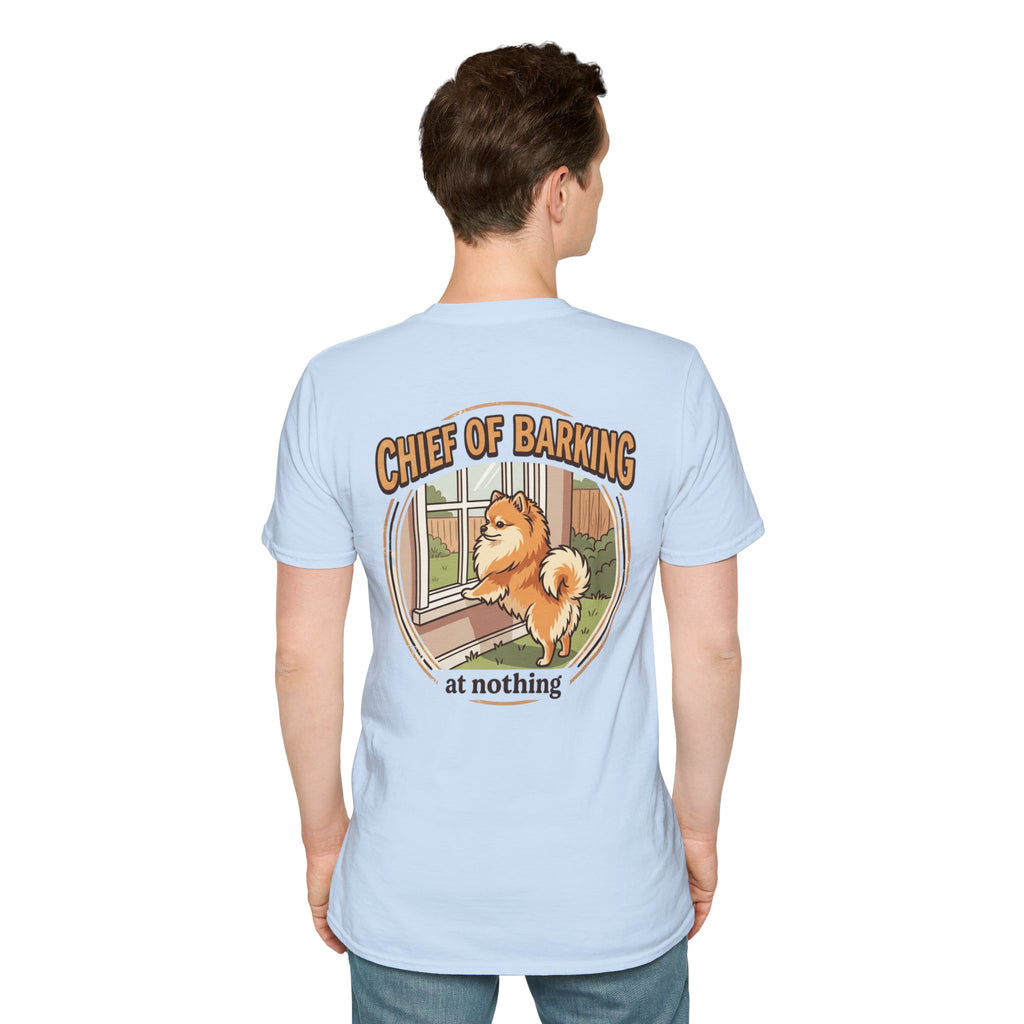 Pomeranian Chief of Barking T-Shirt