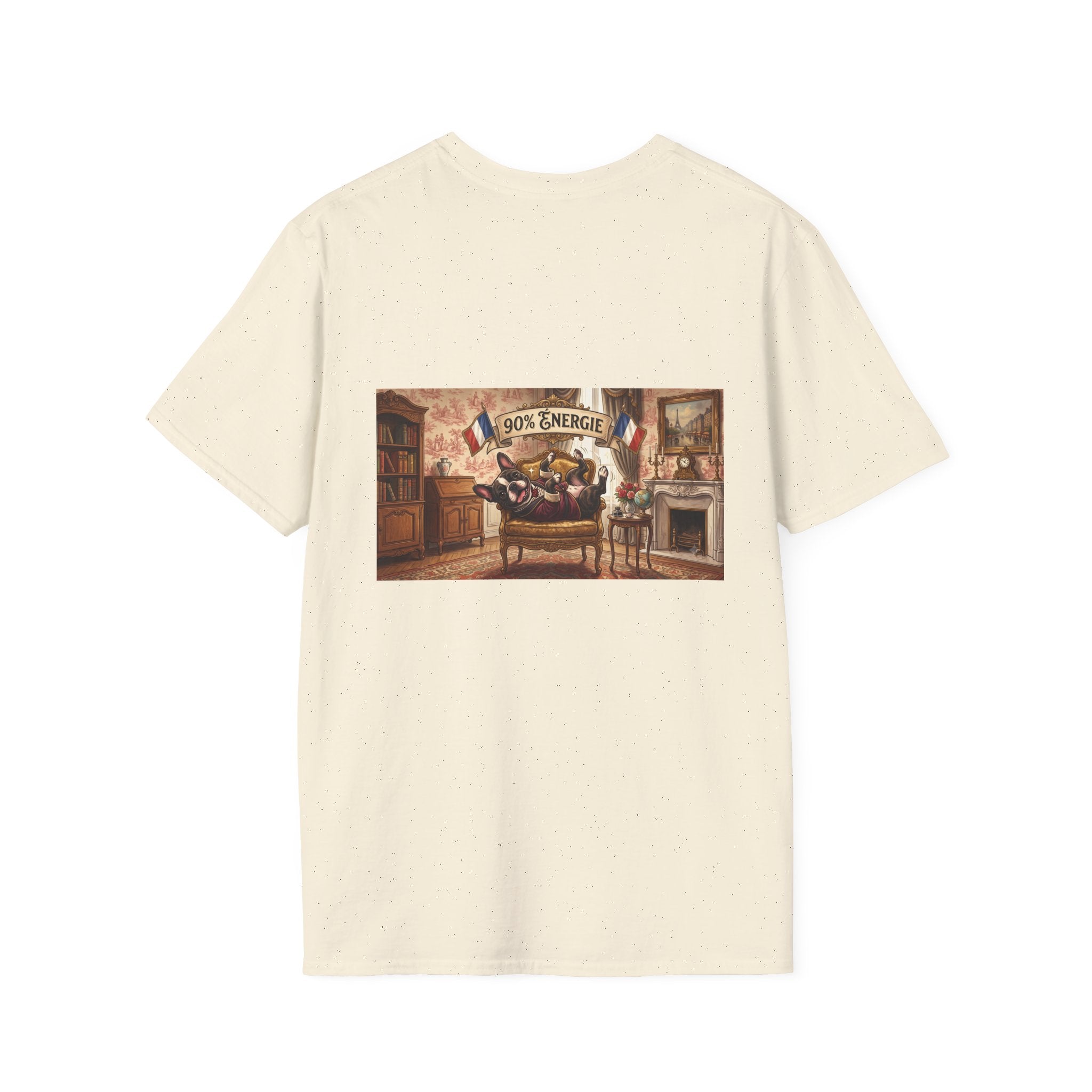 French Bulldog 90% Energy T-Shirt Graphic Tee