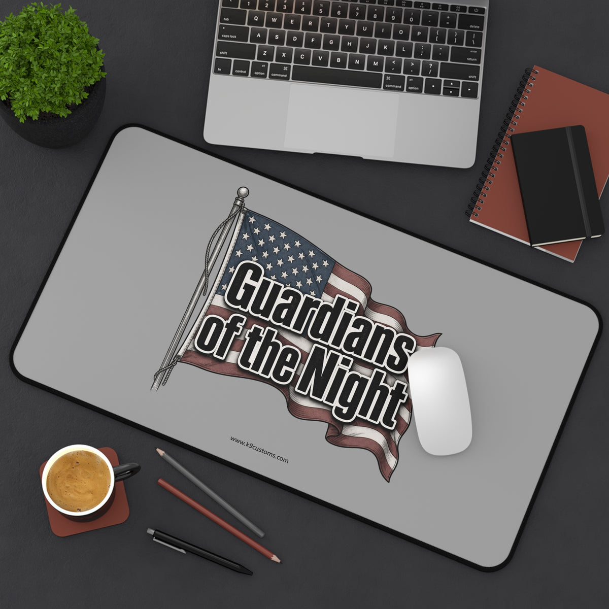 Guardians of the Night - Desk Mat