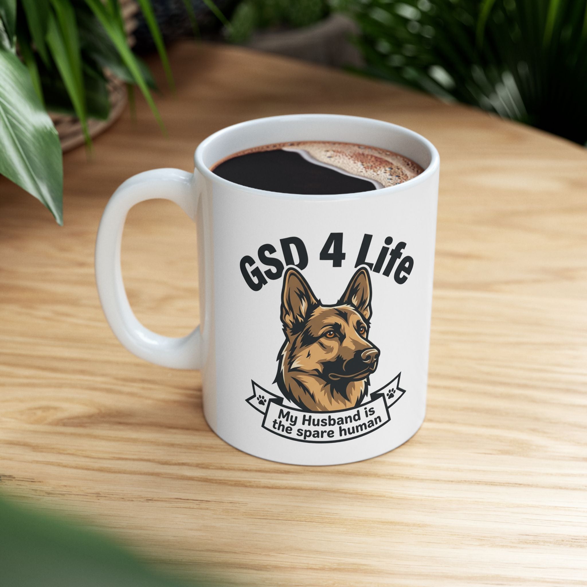 GSD 4 Life - Mug "Husband Spare" –  Coffee Mug (11oz/15oz)