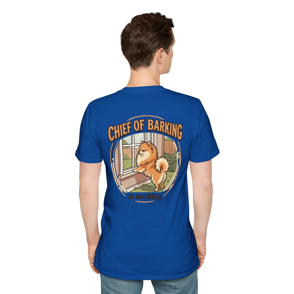 Pomeranian Chief of Barking T-Shirt