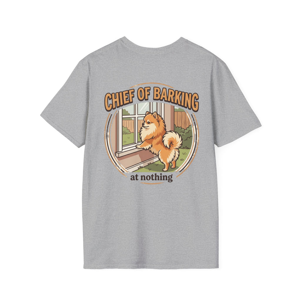 Pomeranian Chief of Barking T-Shirt