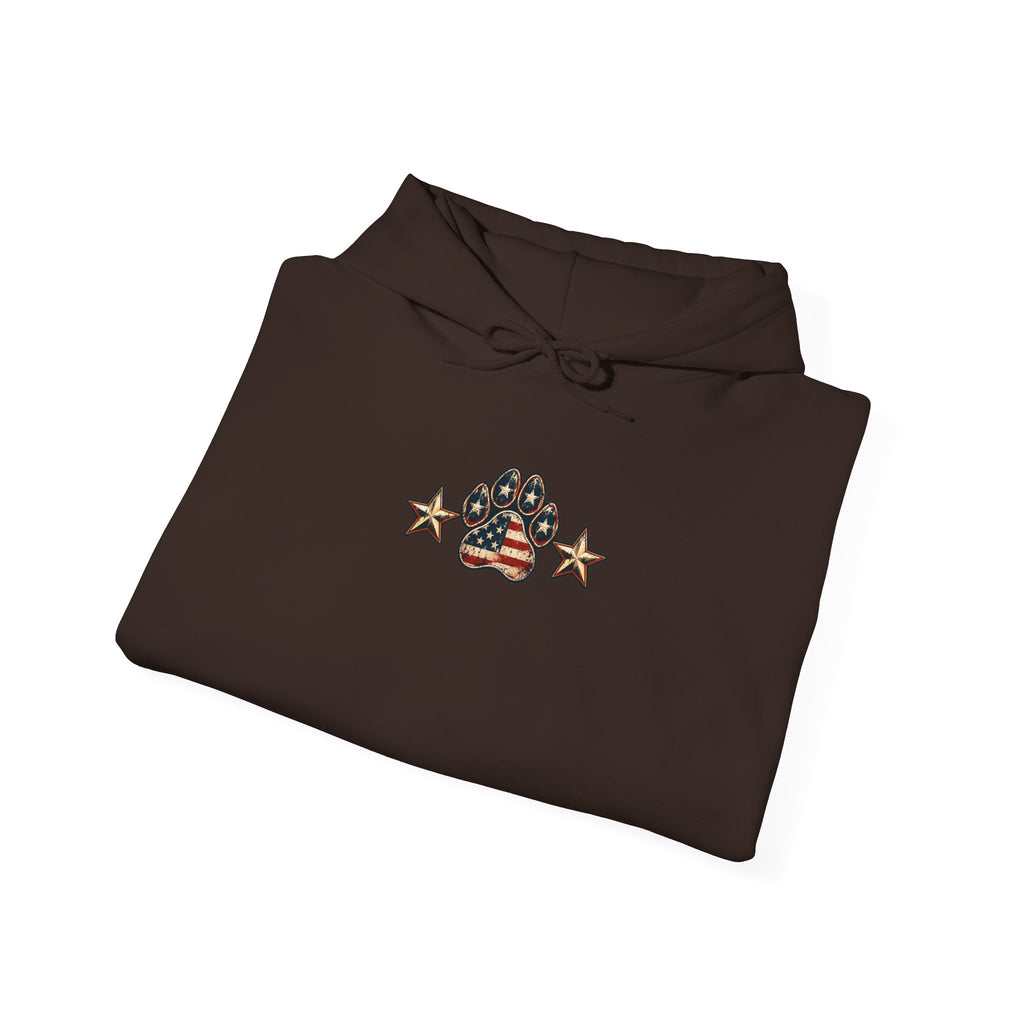 Guardian Loyal & Free Hoodie - Patriotic American Flag Eagle Design