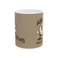 Pomeranian Coffee Mug — "Fueled by Coffee, Powered by Pom" Ceramic Mug (11oz/15oz)