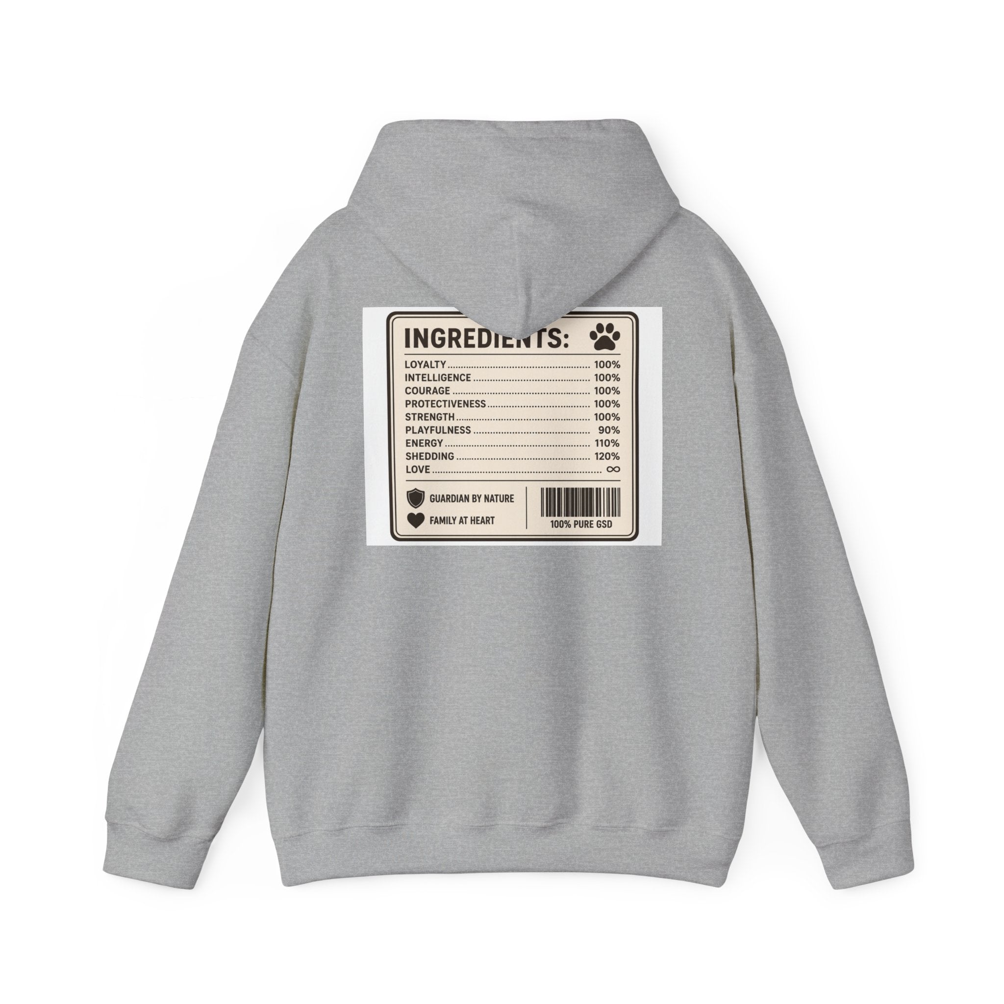 – "100% Pure" GSD Hoodie