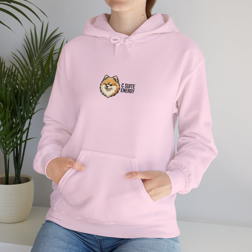 Pomeranian 'Chief of Barking at Nothing' Hoodie