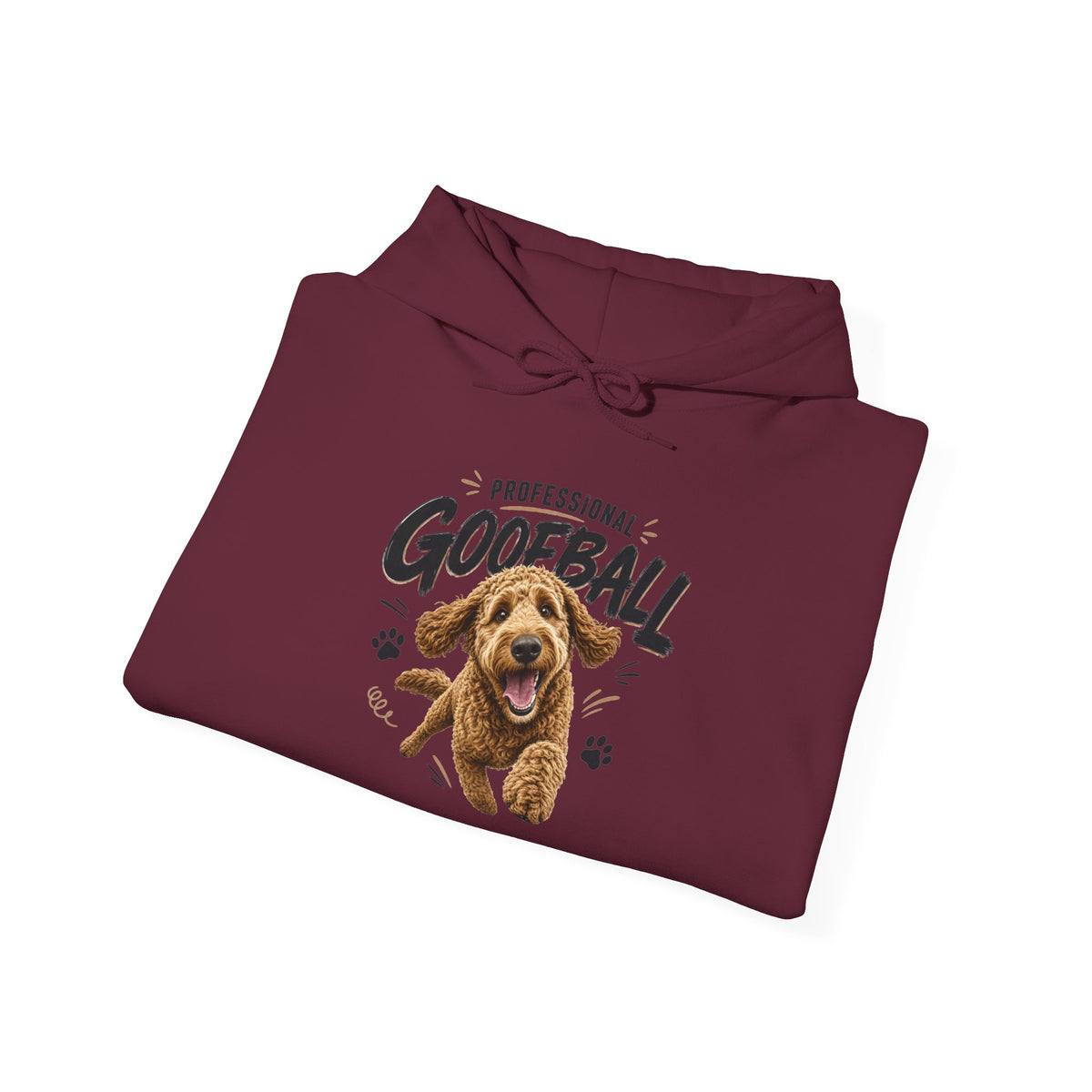 "Professional Goofball" Playful Dog Graphic Pullover