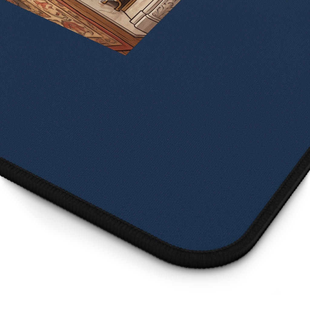 Frenchie Desk Mat – 90% Énergie French Bulldog Gaming/Office Mouse Pad