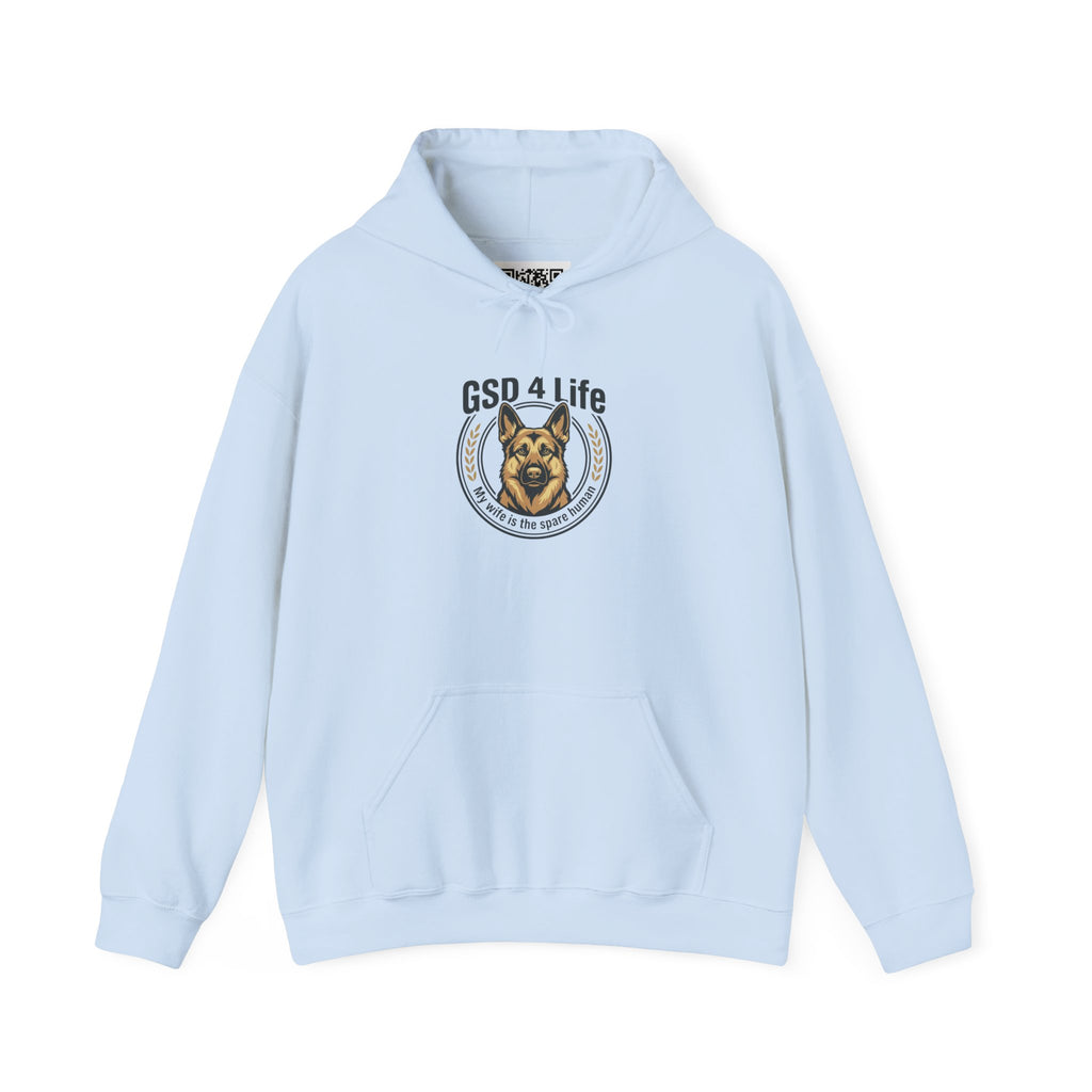 GSD 4 Life Hoodie - wife spare human