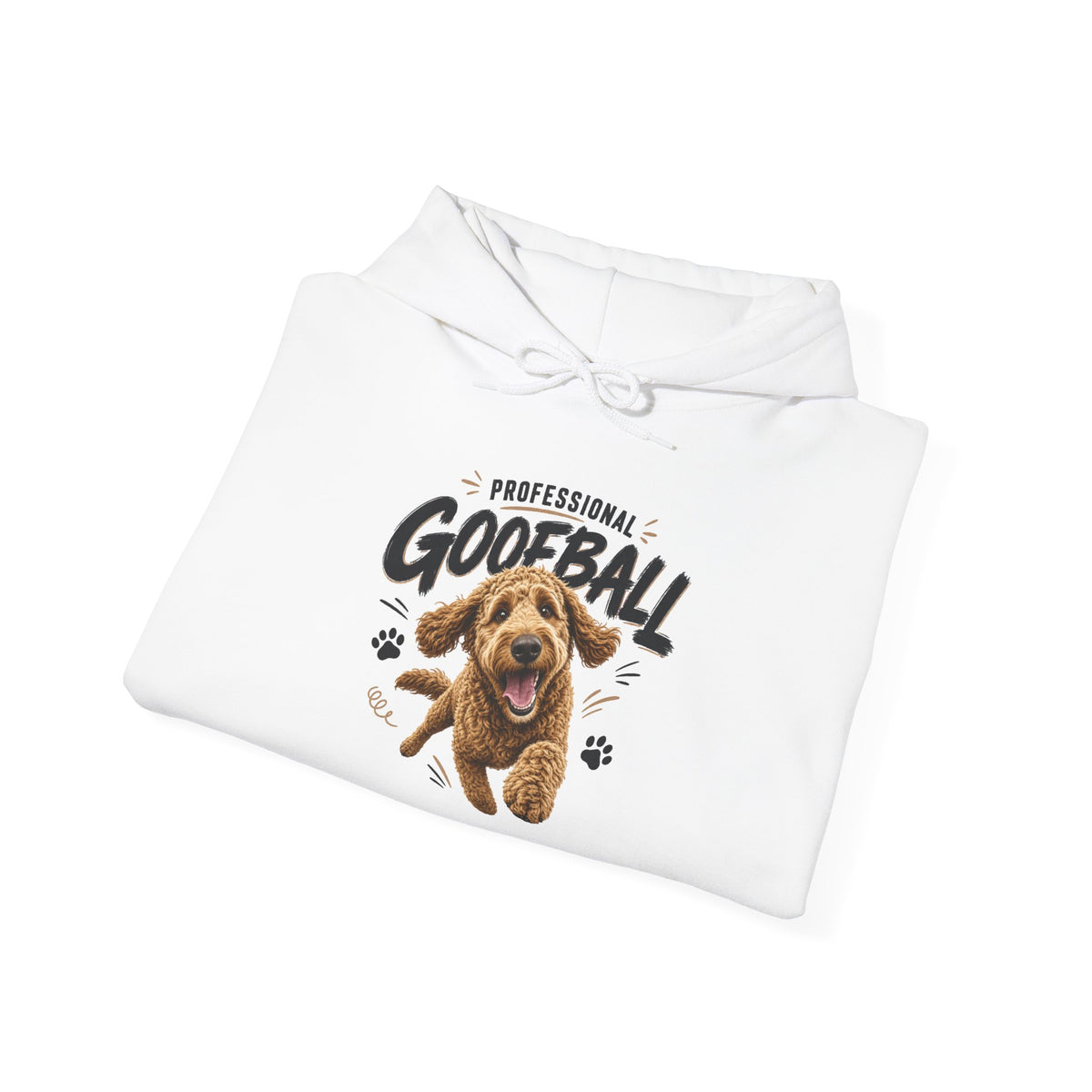 "Professional Goofball" Playful Dog Graphic Pullover