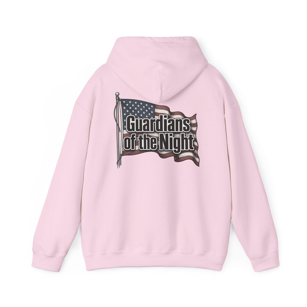 Guardians of the Night Hoodie – Patriotic American Flag Sweatshirt