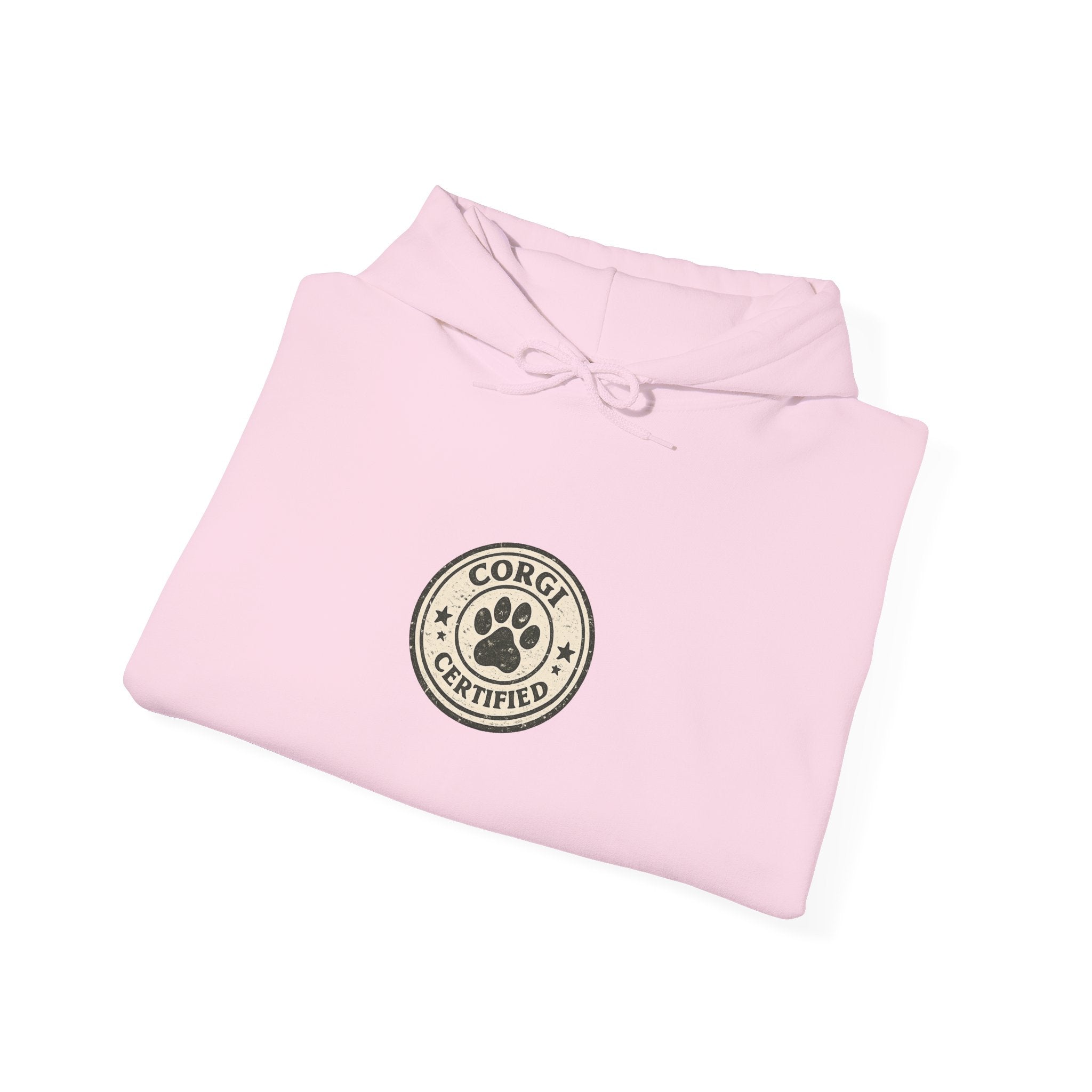 Corgi High Achiever Hoodie — 'Low Risk, High Achiever'