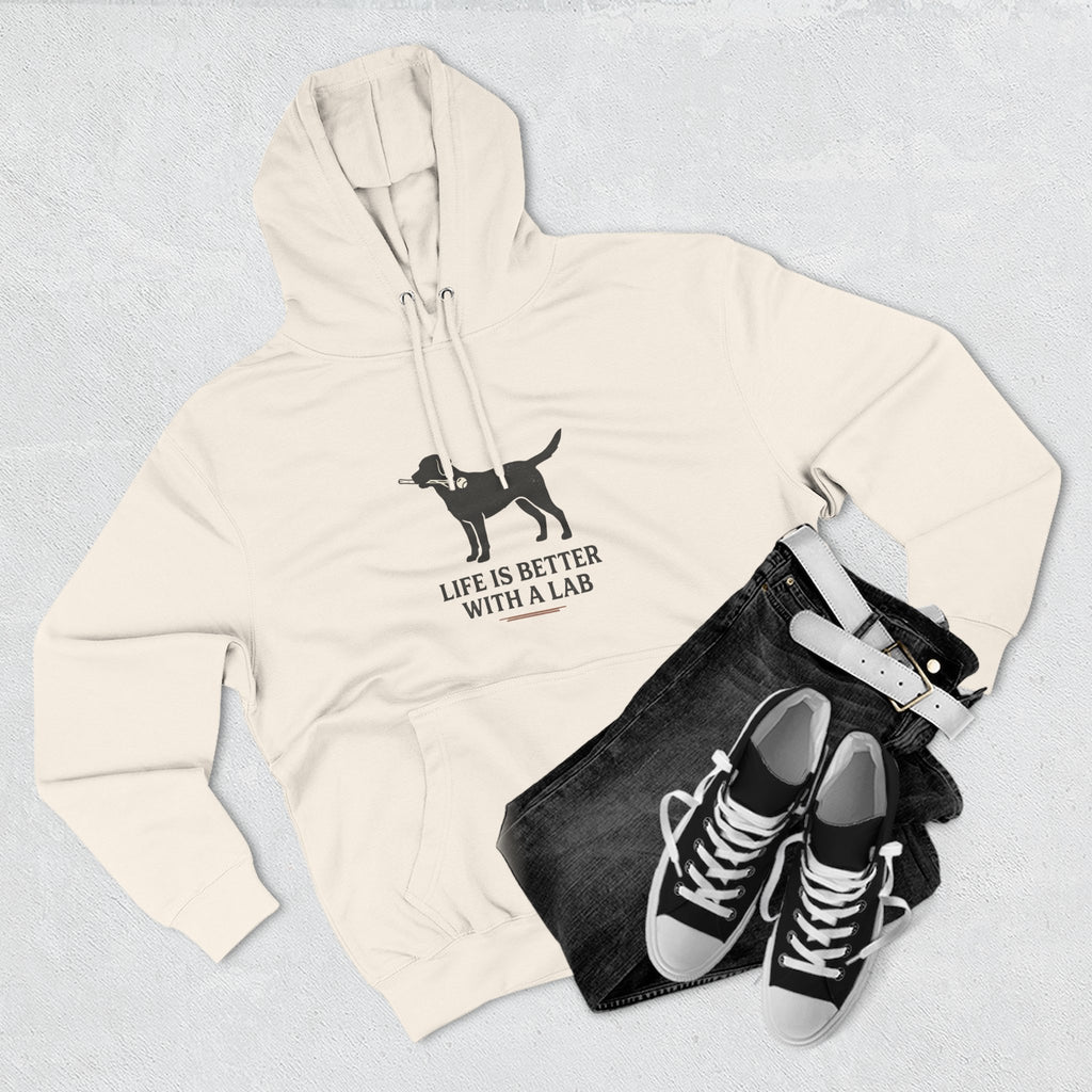 Life Is Better With A Lab Hoodie — Labrador Retriever Dog Lover Pullover
