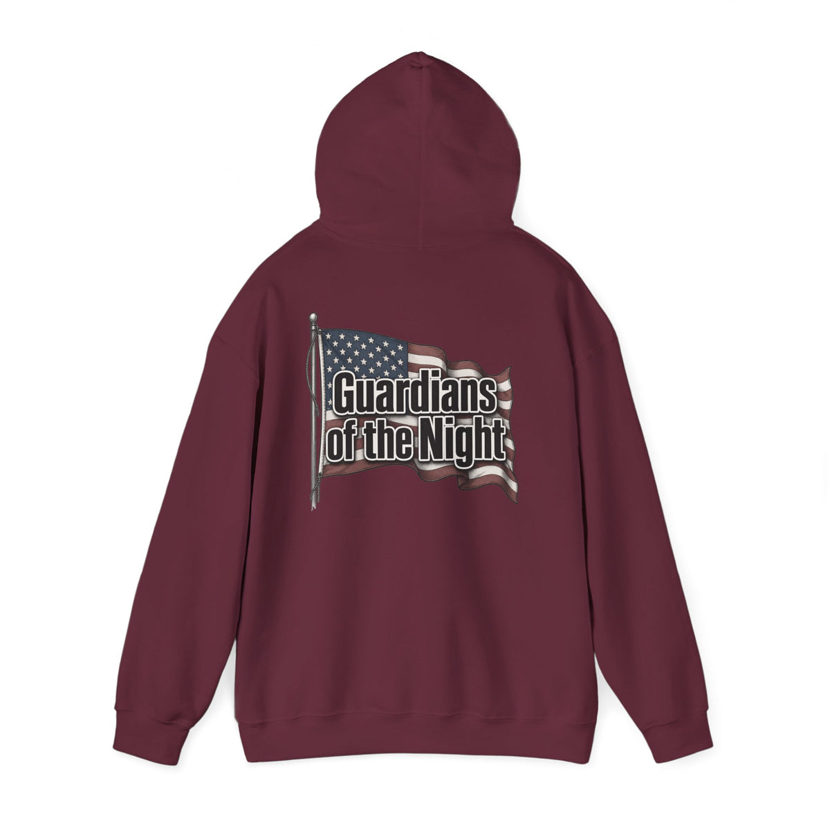 Guardians of the Night Hoodie – Patriotic American Flag Sweatshirt