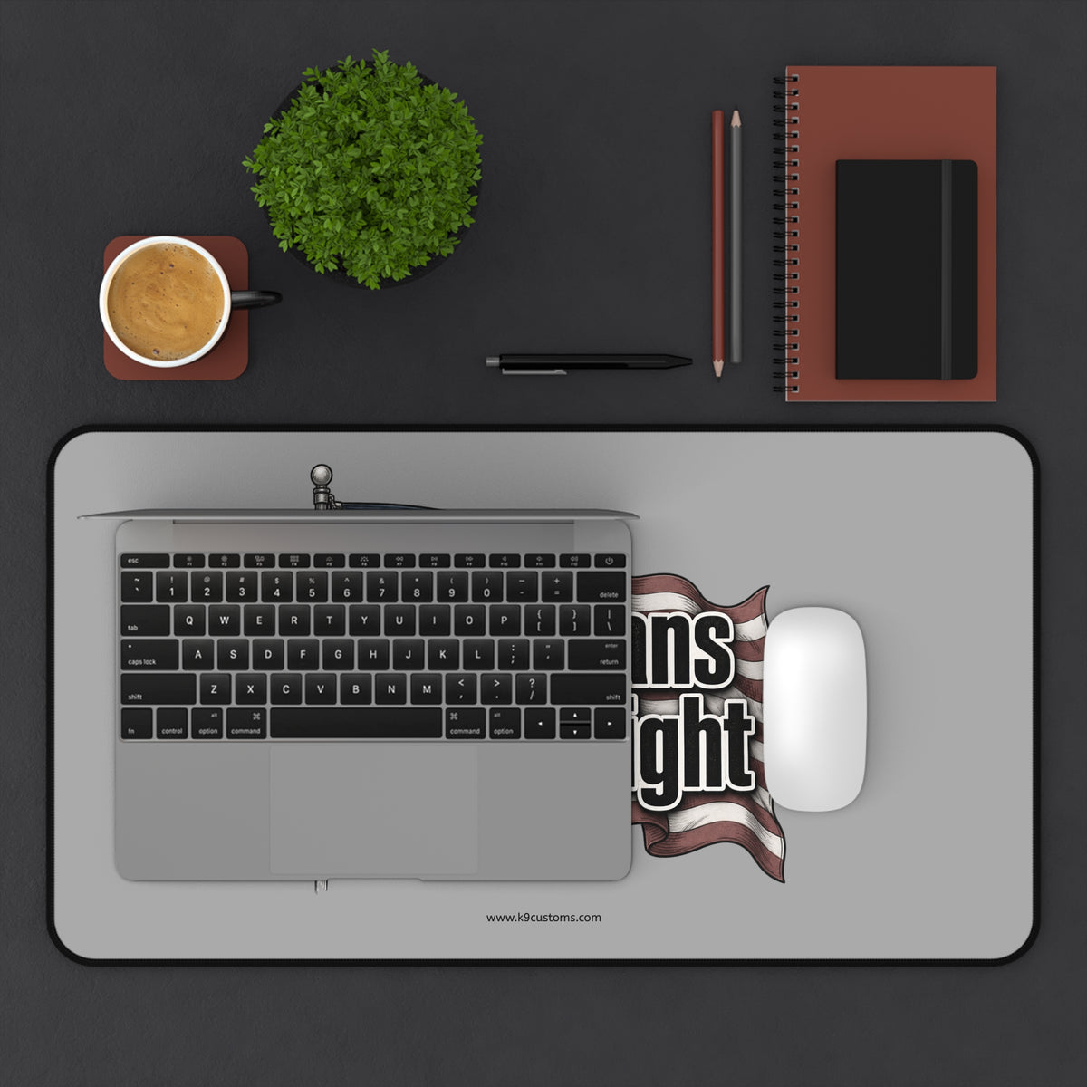 Guardians of the Night - Desk Mat