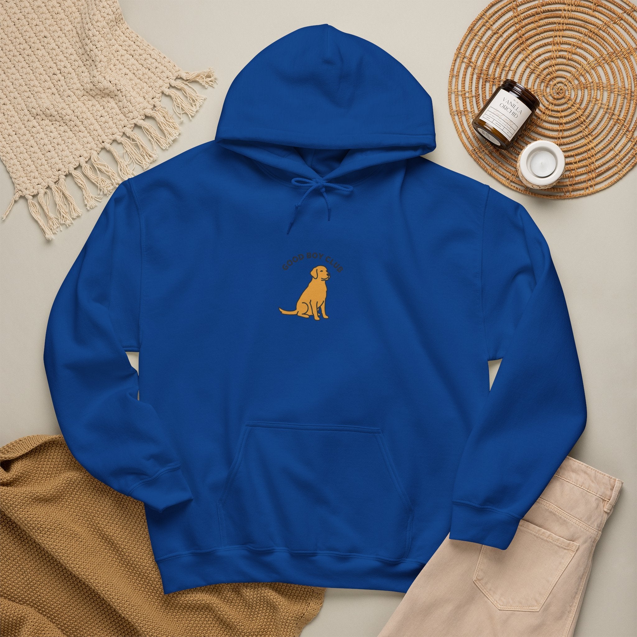 Golden Retriever Hoodie — "Loyal to the Core" Dog Lover Pullover