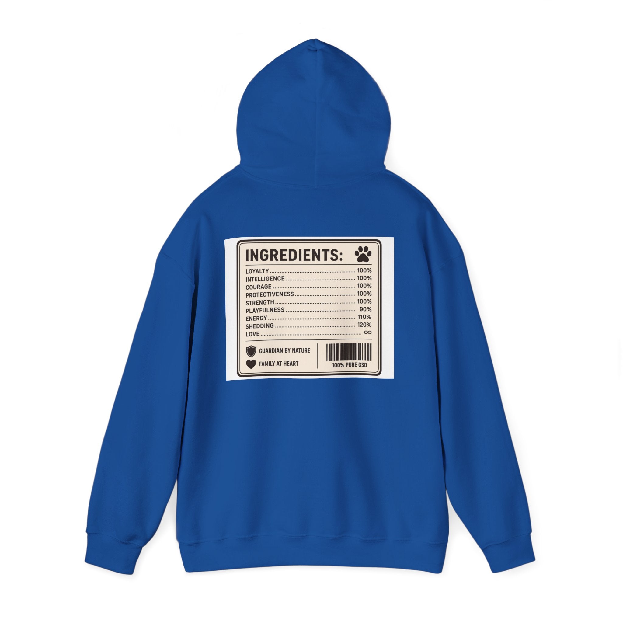 – "100% Pure" GSD Hoodie