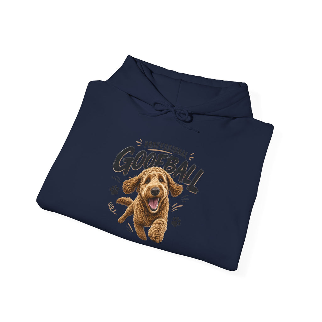 "Professional Goofball" Playful Dog Graphic Pullover