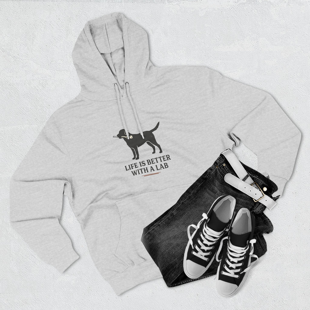 Life Is Better With A Lab Hoodie — Labrador Retriever Dog Lover Pullover