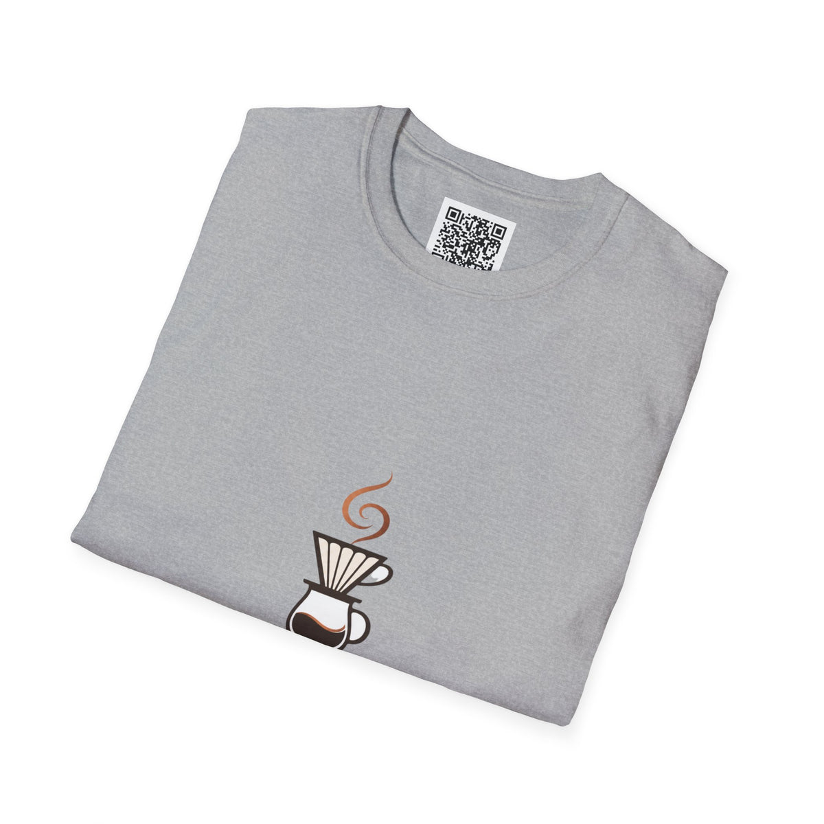 Pomeranian Pom Pom Coffee Pomeranian T-Shirt — “Fueled by Coffee and Pom Pom Energy”